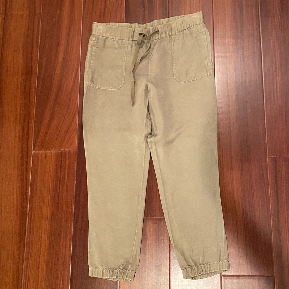 Jcrew Satin Joggers Size 2